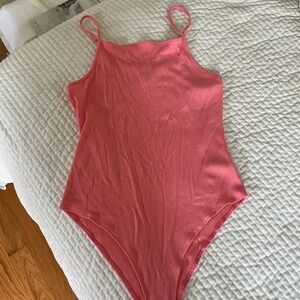 WILD FABLE SPAGHETTE STRAP RIBBED TANK BODYSUIT XL